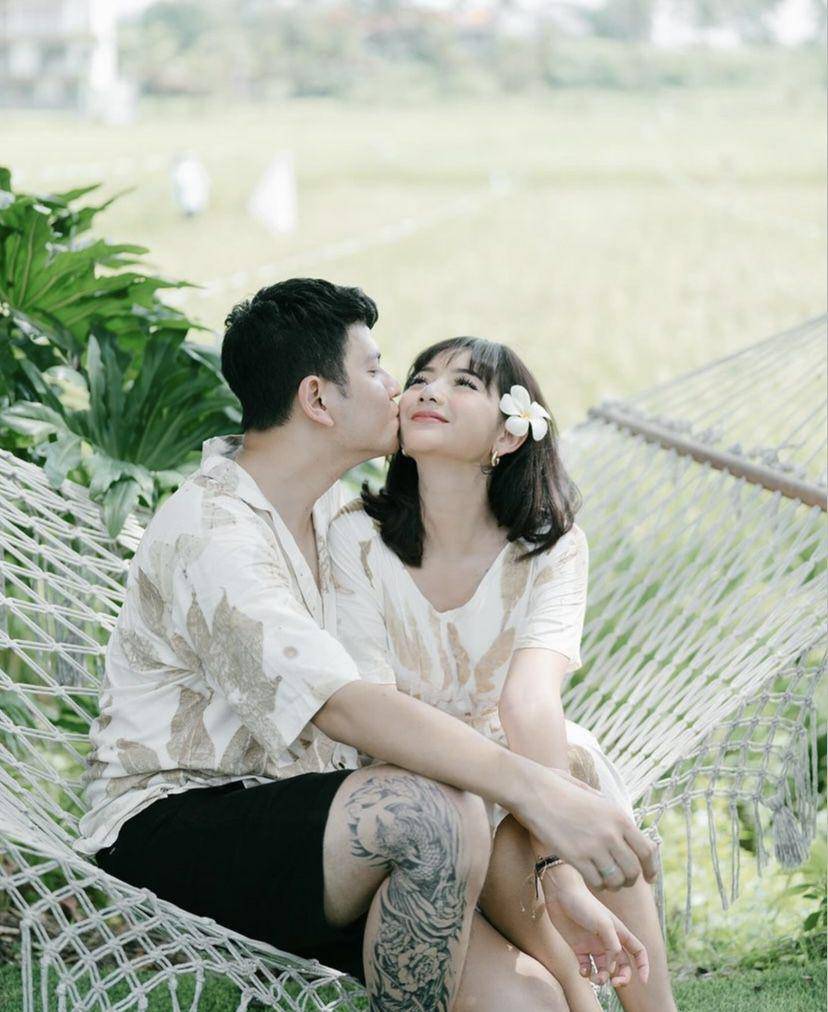 photoshoot Glenca Chysara dan Rendy Jhon di Bali (instagram.com/glencachysaraofficial)