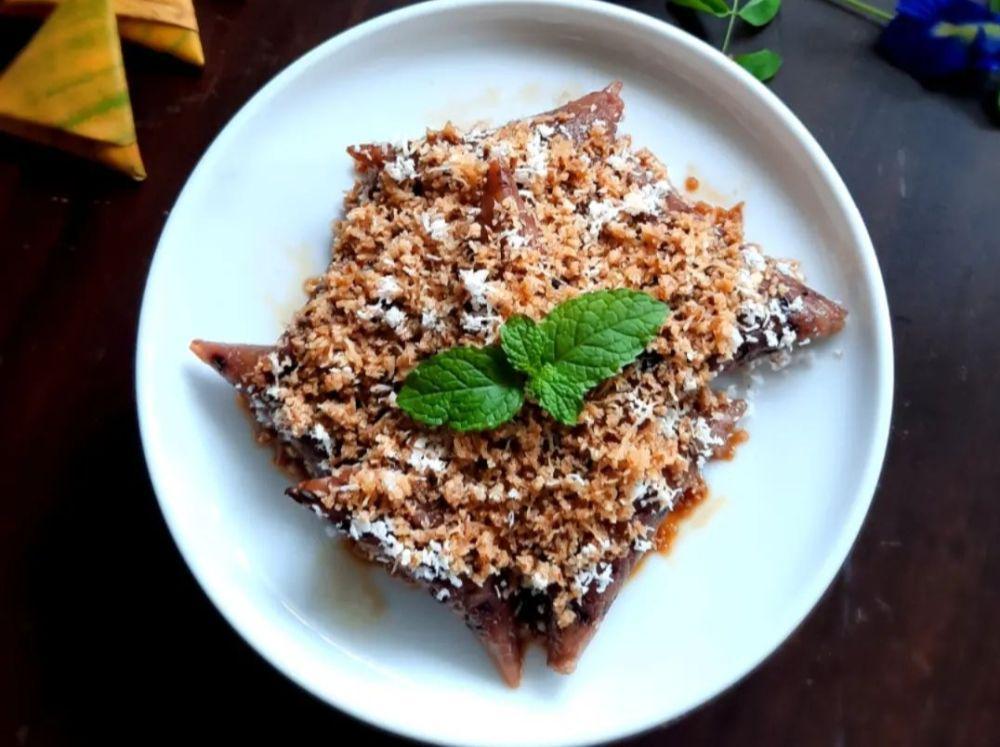 Resep Lupis Ketan Hitam, Jajanan Pasar yang Legit khas Yogyakarta