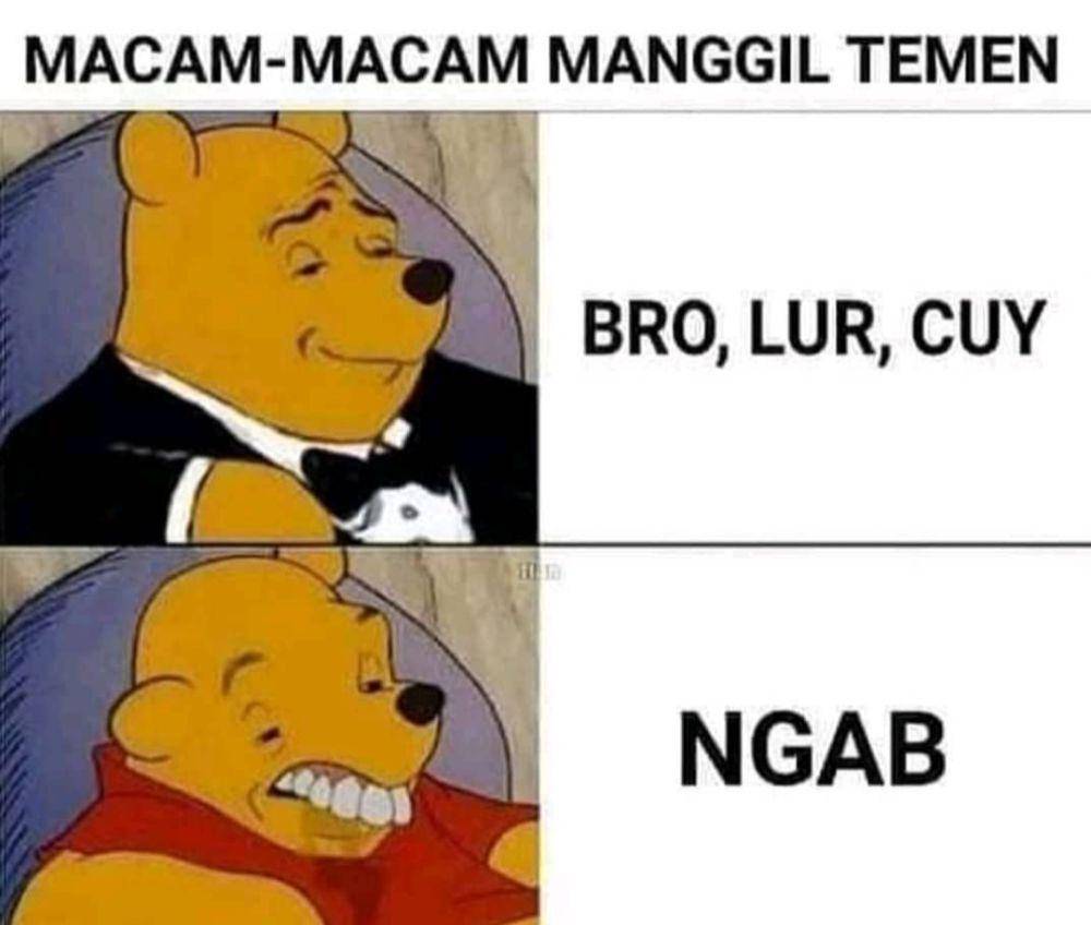 meme Winnie the Pooh (instagram.com/komersial.beract)