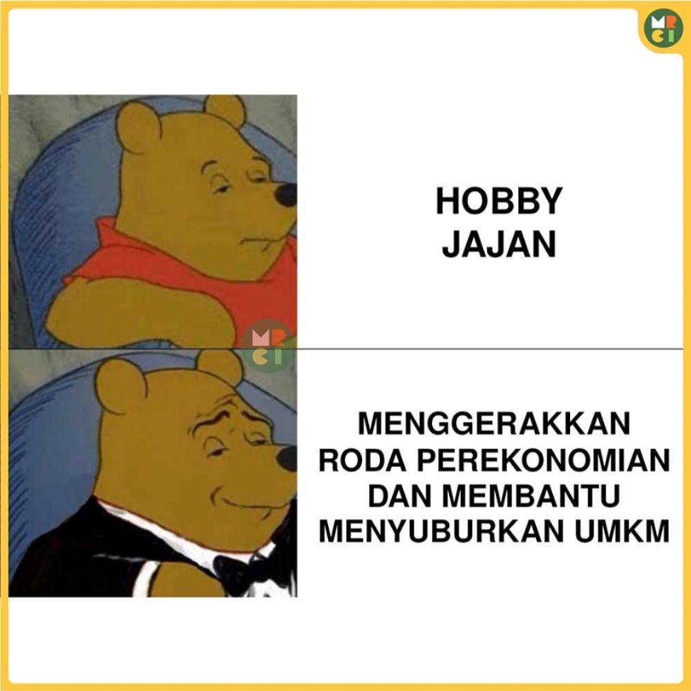 meme Winnie the Pooh (instagram.com/mrci.id)