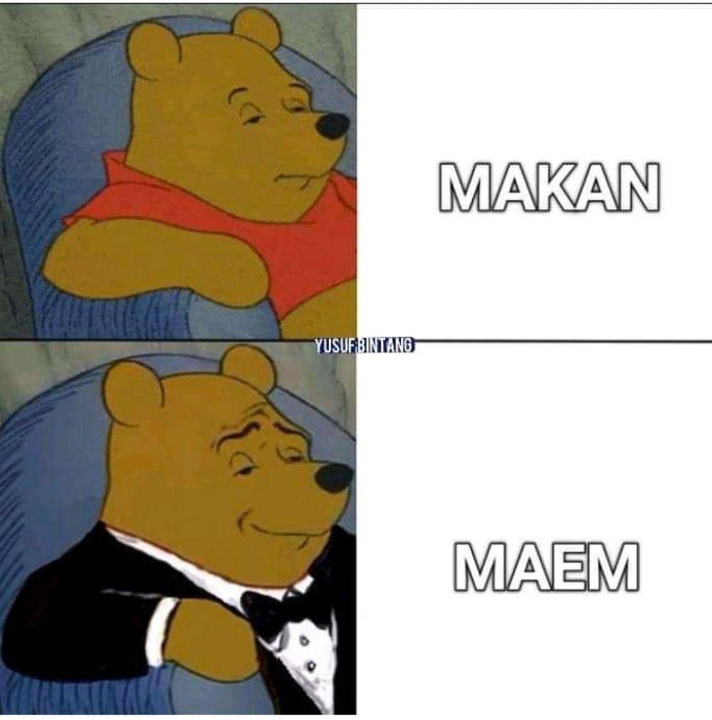 meme Winnie the Pooh (instagram.com/komersial.beract)