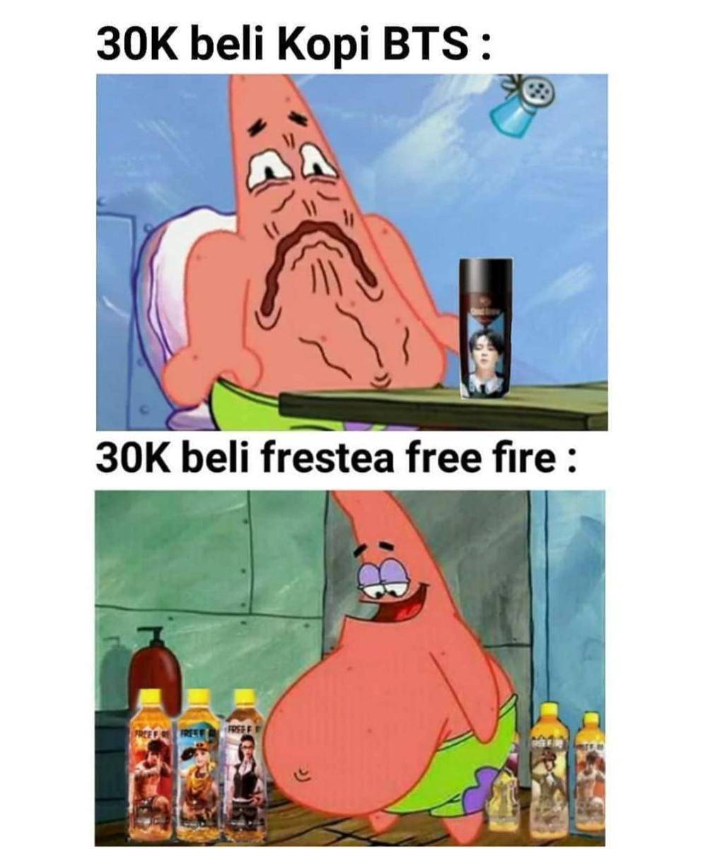 meme Patrick berekspresi bengek (instagram.com/walikota_bikini_bottom_)