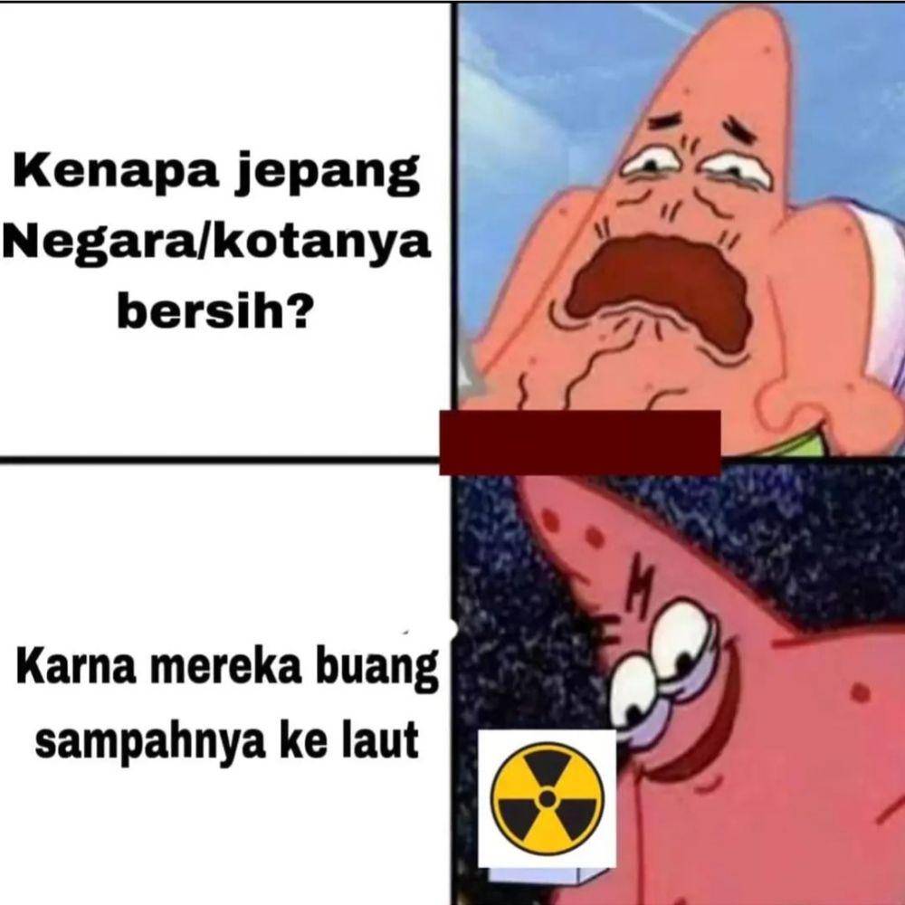 meme Patrick berekspresi bengek (instagram.com/fann_ib)