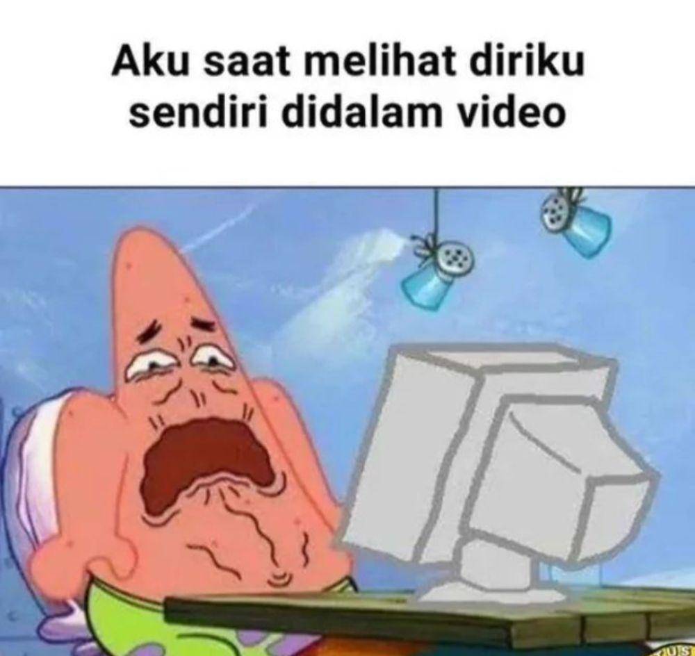 meme Patrick berekspresi bengek (instagram.com/atok1965)