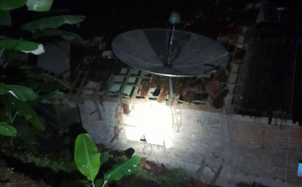 Tanah longsor terjang rumah warga di Wonolelo Bantul.(Dok.Polres Bantul)