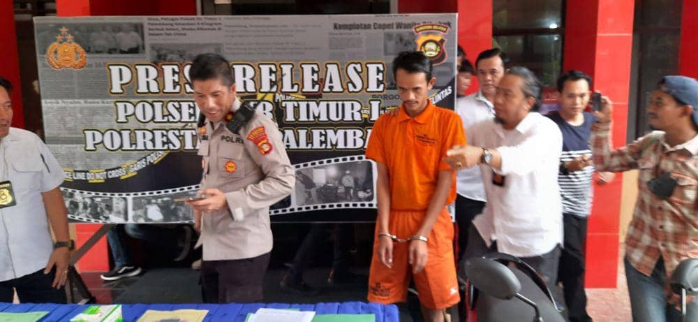 Pelaku Begal Pelajar Palembang Diringkus, Motor Dijual untuk Judi