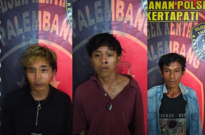 Tiga Pelaku Pemalakan di Keramasan Palembang Ditangkap Polisi