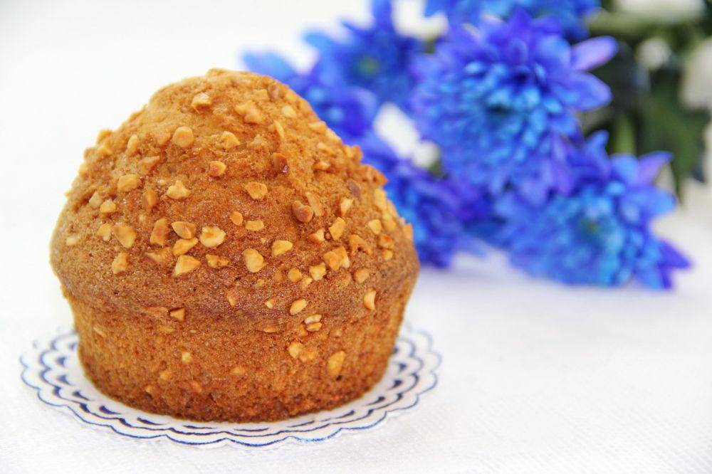 ilustrasi muffin pisang kacang (pixabay.com/lisa870)