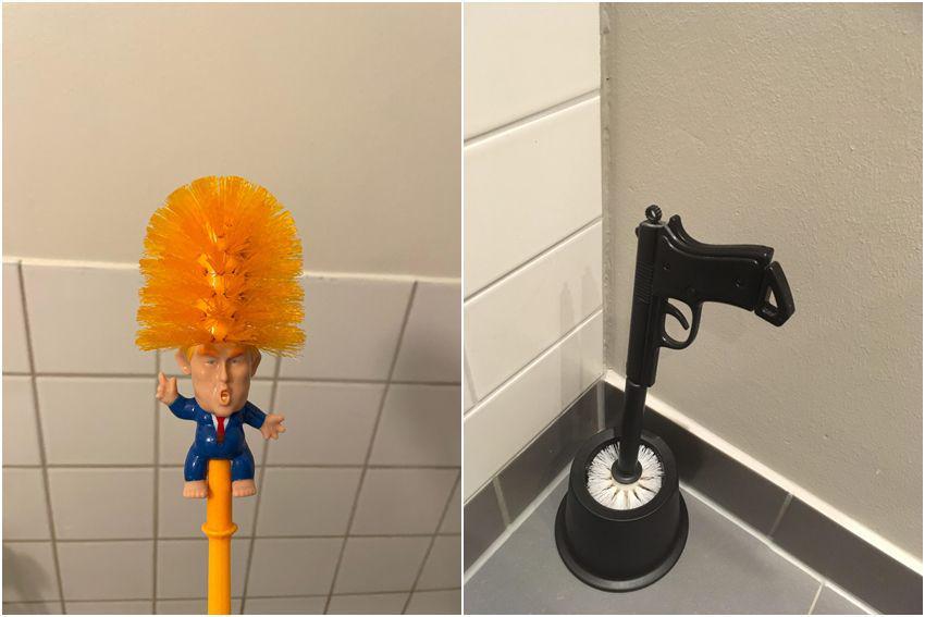 10 Bentuk Sikat WC yang Unik dan Kocak, Ada Sikat Donald Trump?