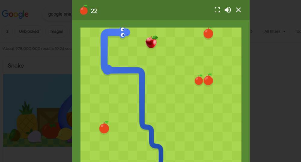 fitur buah campuran (Screenshot Google Doodle)