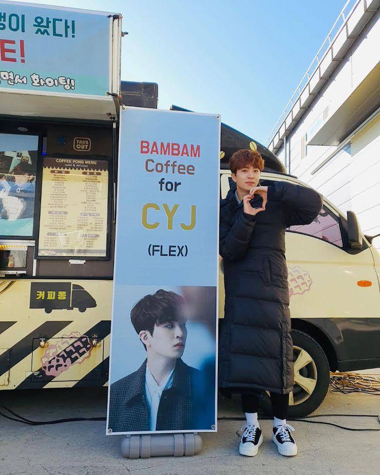 Bambam GOT7 kirim trul kopi untuk Youngjae (instagram.com/333cyj333)