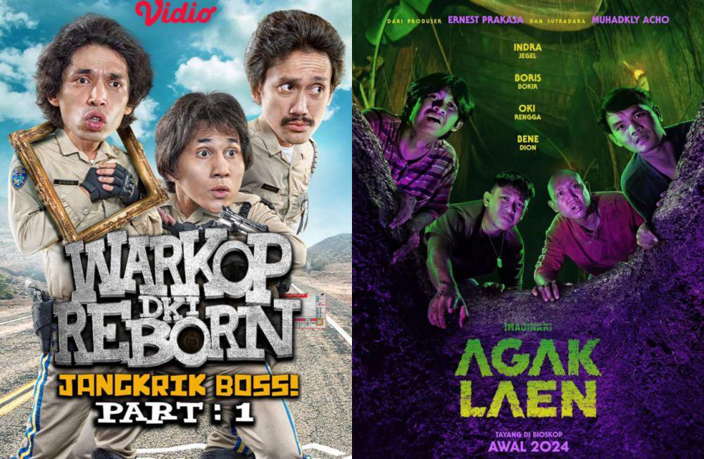 10 Film Komedi Indonesia Terlaris, Paling Terbaru Agak Laen!