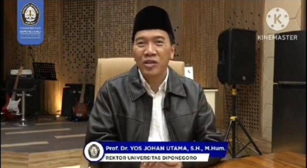 Lewat Medsos, Rektor Undip Semarang Sikapi Pemilu 2024 dan Demokrasi