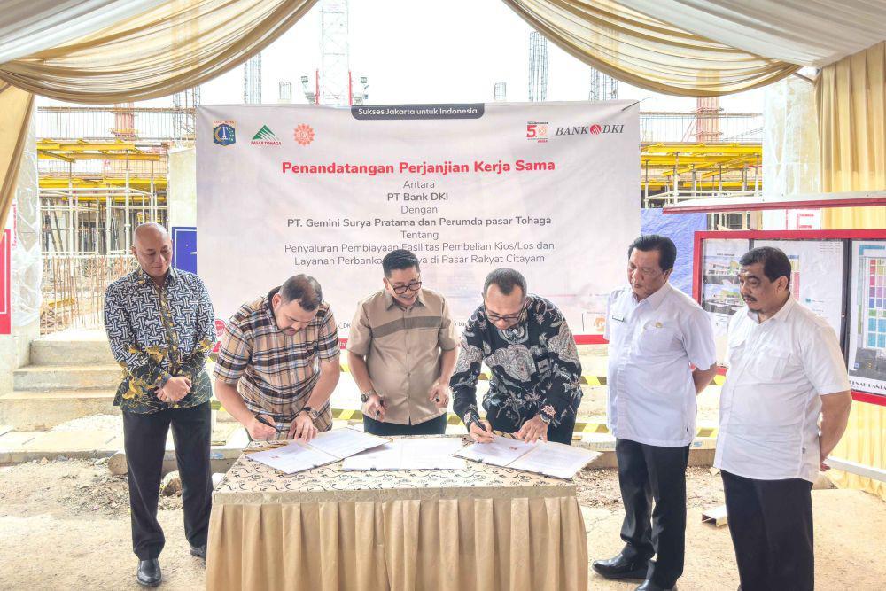 Bank DKI Beri Kemudahan Beli Kios di Pasar Citayam, Ini Caranya