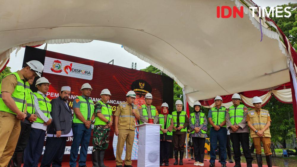 Revitalisasi Lapangan Karebosi Makassar Resmi Dimulai