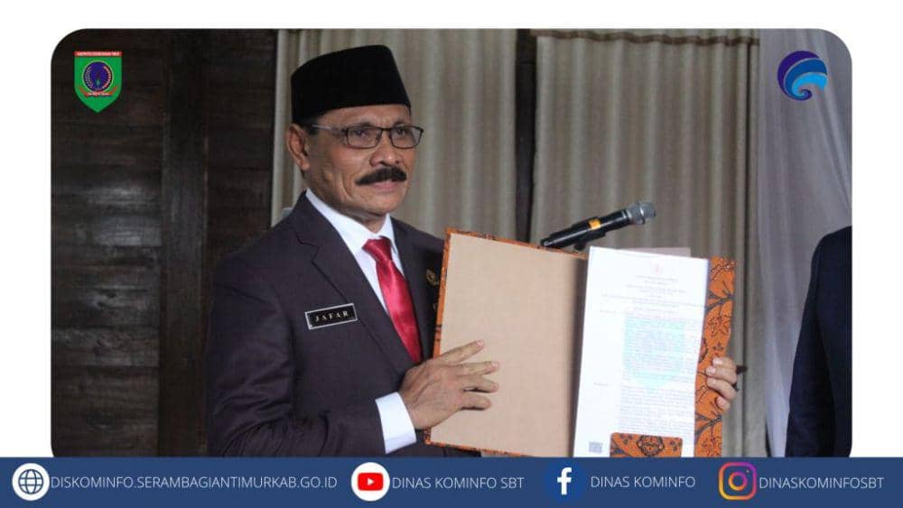 Sekretaris Daerah (Sekda) Kabupaten Seram Bagian Timur (SBT), Provinsi Maluku, Jafar Kwairumaratu/serambagiantimurkab.go.id