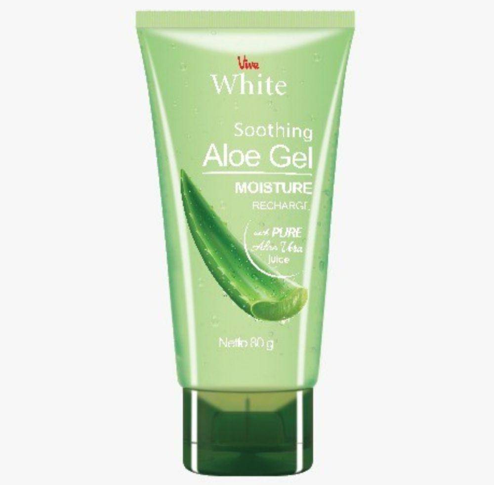 Viva White Soothing Aloe Gel (tokopedia.com/gwenolshop24)