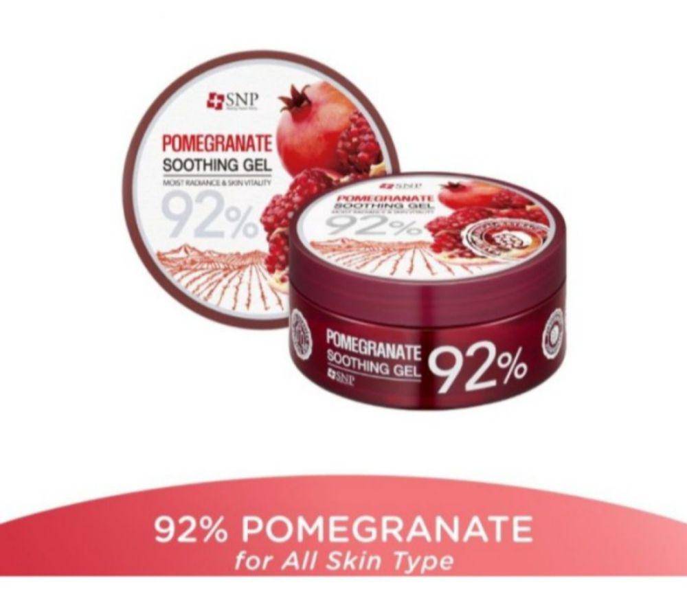 SNP Pomegranate Intensive Soothing Gel (tokopedia.com/amanahbersahjahtera)