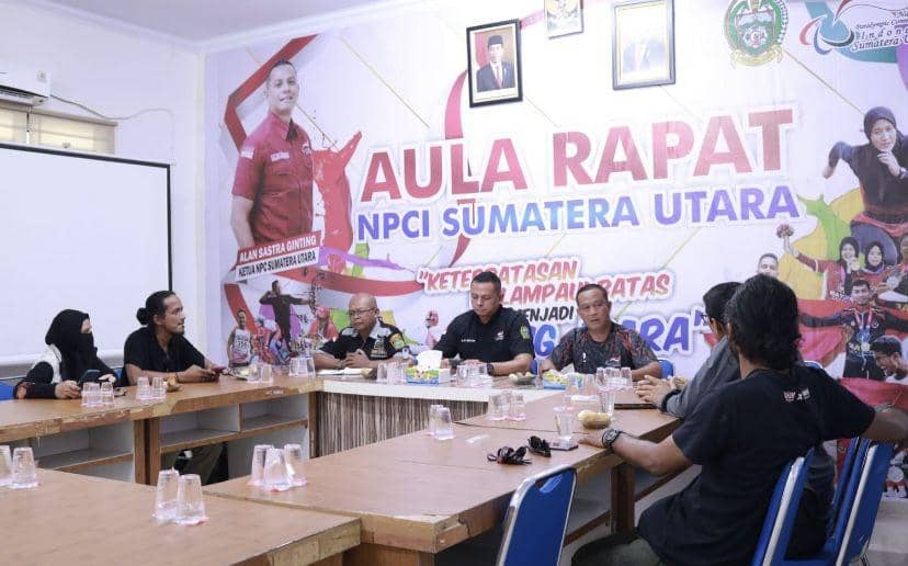 PFI Medan bersama dengan NPCI Sumatera Utara sepakat bekerjasama (Dok. Humas PFI Medan)
