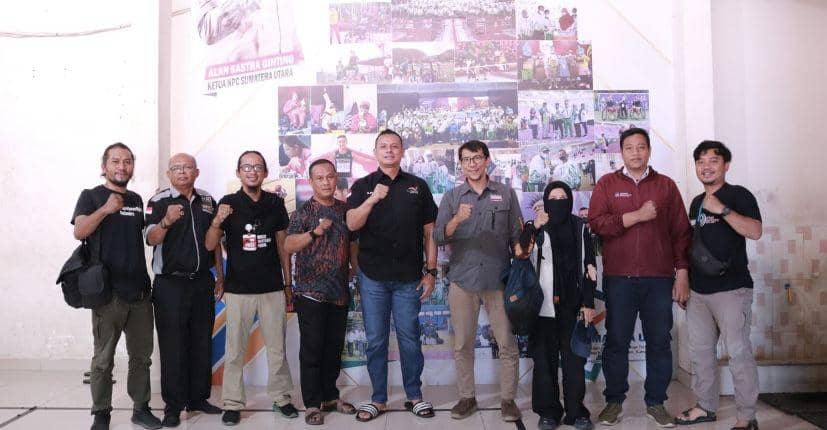 PFI Medan bersama dengan NPCI Sumatera Utara sepakat bekerjasama (Dok. Humas PFI Medan)
