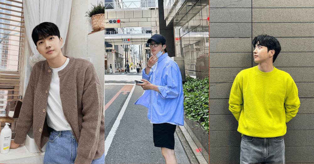 7 Inspirasi Outfit Warna Cerah ala Kang Hoon, Simple dan Chic!