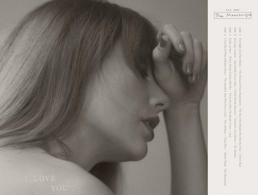 Track List Album The Tortured Poets Department Milik Taylor Swift