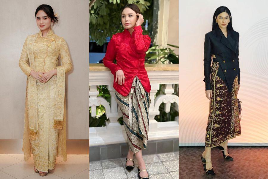 14 Ragam Modifikasi Kebaya Janggan ala Artis, Gaya Klasik nan Berkelas