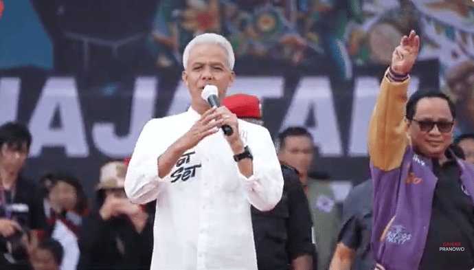 Viral, Ganjar Pranowo Ajak Pendukung Prabowo-Gibran Makan Siang
