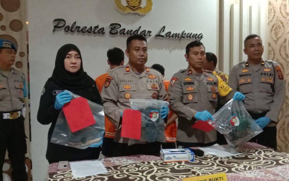 Ungkap kasus pembunuhan pemuda di Bandar Lampung. (IDN Times/Istimewa).
