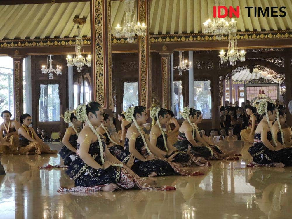 Tari Bedhaya Ketawang di Keraton Kasunanan Surakarta. (IDN Times/Larasati Rey)