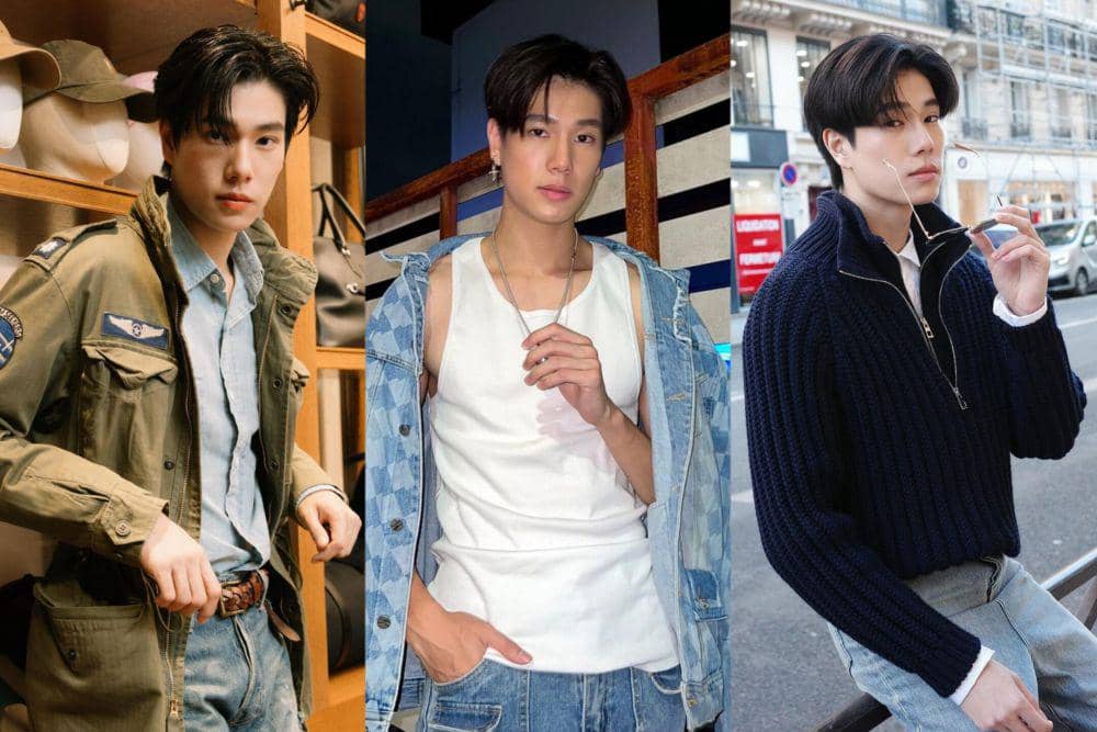 8 Inspirasi Outfit Denim ala Phuwin Tangsakyuen, Stylish Kekinian!