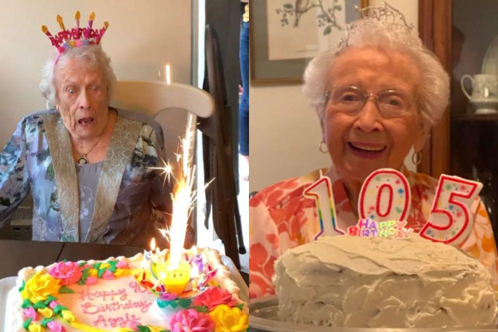 7 Potret Lucu Nenek-nenek Rayakan Ulang Tahun ke-100, Gokil!