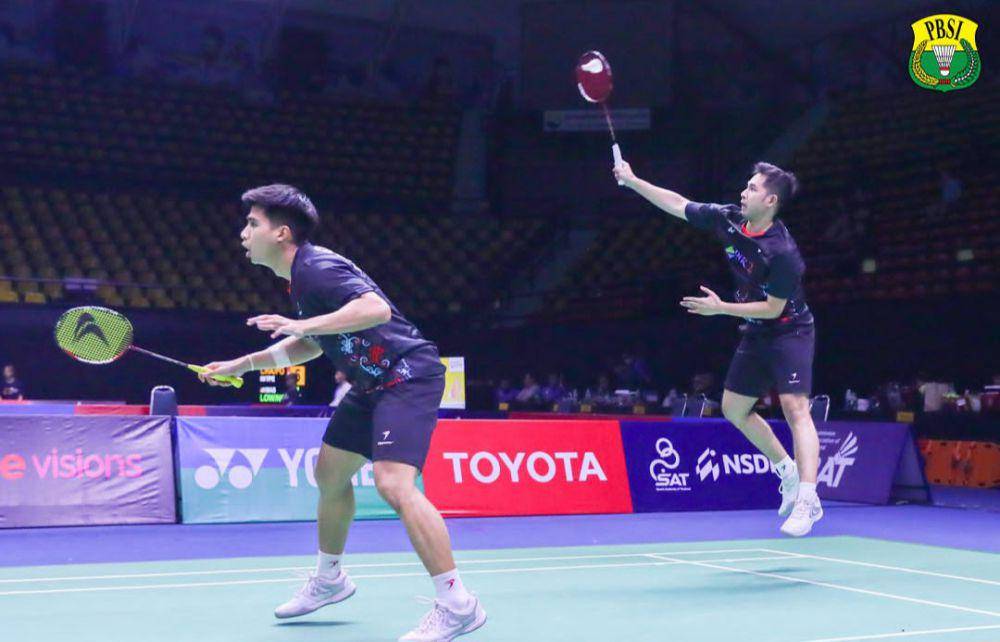 Sabar Karyaman/Reza Pahlevi (instagram.com/badminton.ina)