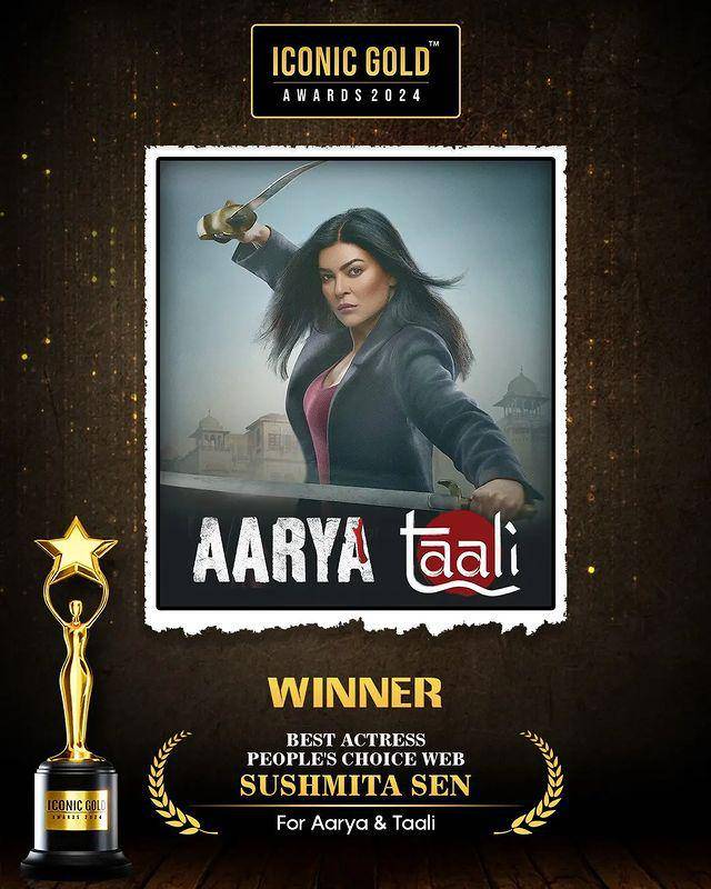 Sushmita Sen (instagram.com/iconicgoldaward)