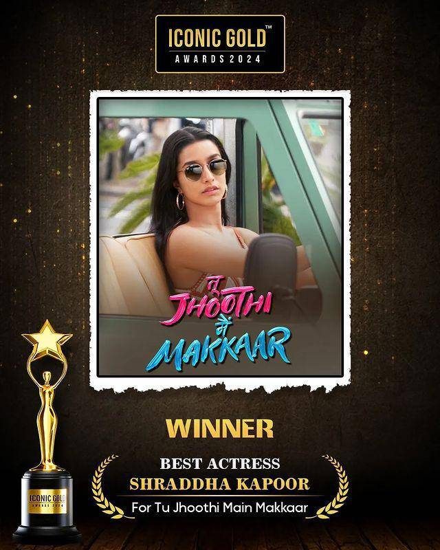 Shraddha Kapoor (instagram.com/iconicgoldaward)