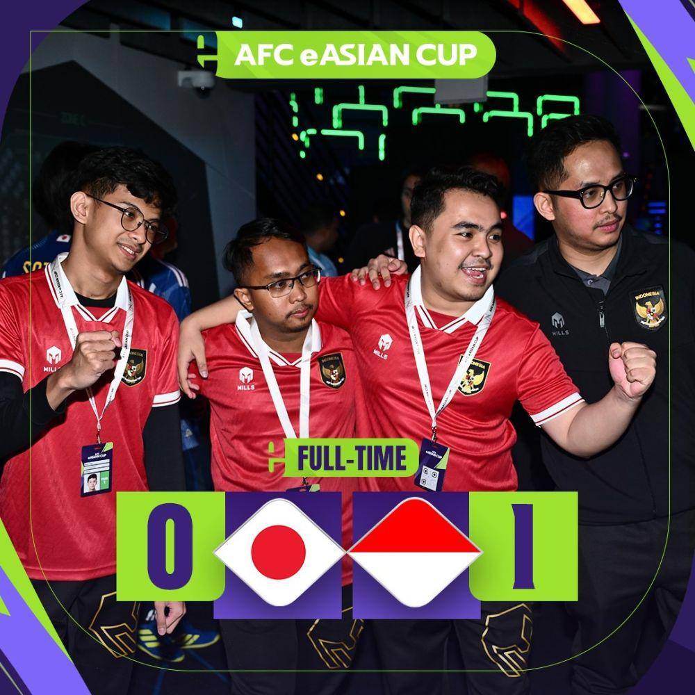 Tim Esports Indonesia menjadi juara di AFC eAsian Cup 2023 (nstagram.com/afcasiancup)