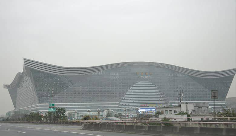 Potret New Century Global Center Chengdu (dok. weightofstuff.com)