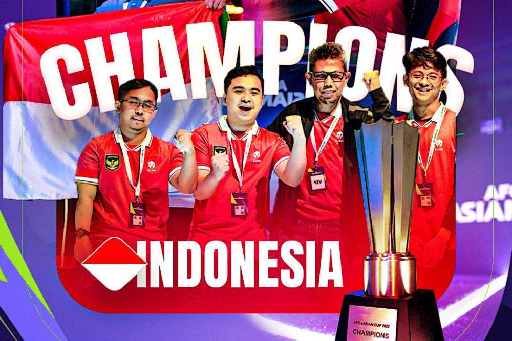 Road to Glory Indonesia di AFC eAsian Cup 2023 Qatar, Juara!