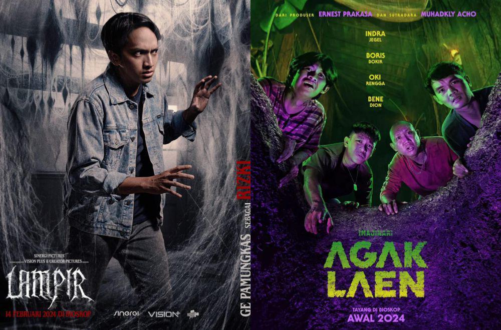 5 Film dan Series Horor Ge Pamungkas, Terbaru Ada Lampir