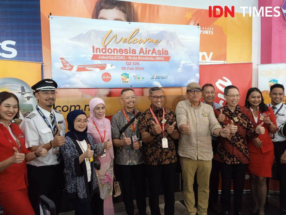 AirAsia Yakin Rute Jakarta-Kota Kinabalu Terisi 80 Persen