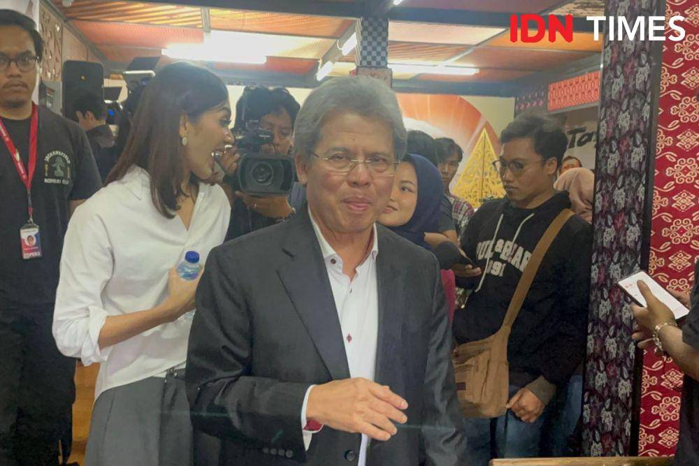 Deputi Hukum TPN Ganjar-Mahfud, Todung Mulya Lubis. (IDN Times/Aryodamar)