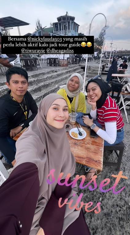 potret Zaskia Adya Mecca di Aceh (instagram.com/zaskiadyamecca)
