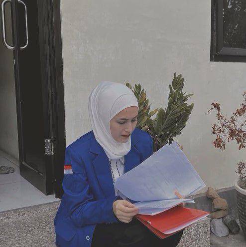 Pasha dan Adelia sidang skripsi (Instagram.com/adeliapasha)