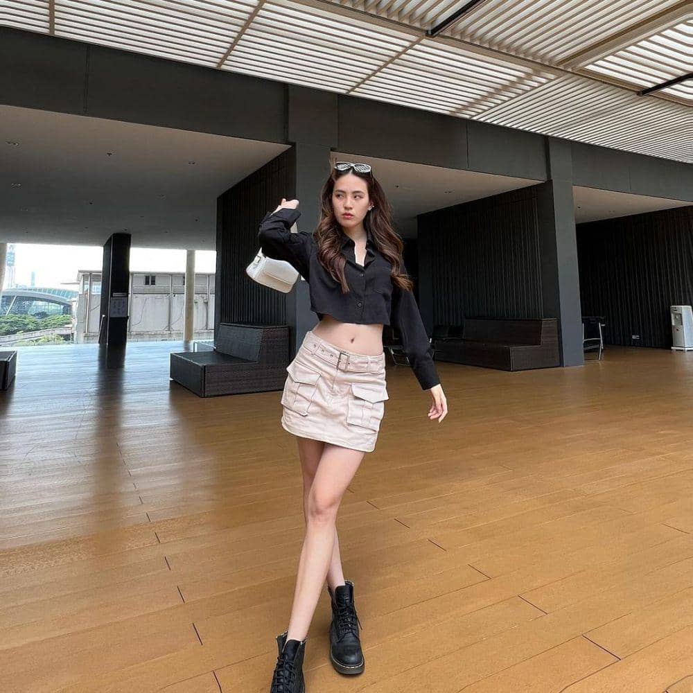referensi OOTD hang out ala Lilly Nichapalak (instagram.com/lilly_nicha)