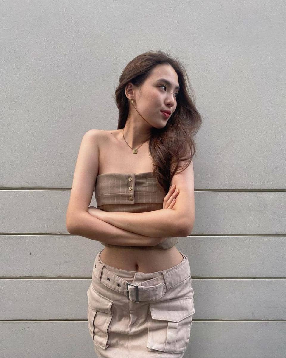 referensi OOTD hang out ala Lilly Nichapalak (instagram.com/lilly_nicha)