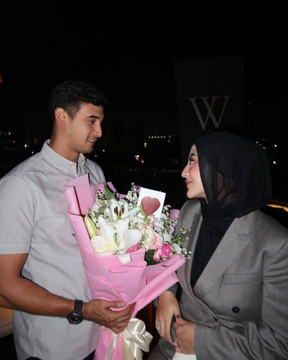 anniversary Ali Syakieb dan Margin (Instagram.com/marginw)