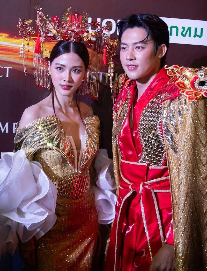 potret Baifern Pimchanok dan Mark Prin (twitter.com/woopmag)
