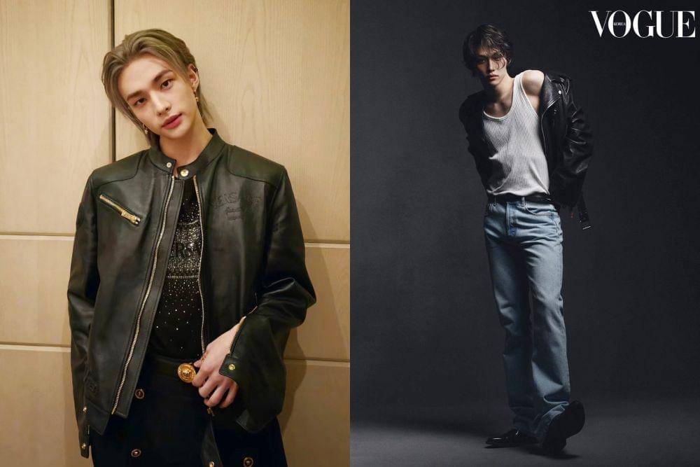 kolase potret member Stray Kids (instagram.com/hynjinnnn | instagram.com/yong.lixx)