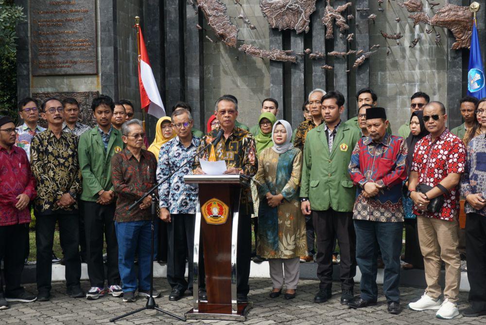 Tak Kritik Jokowi Langsung, UPNYK: Pernyataan Sikap Kami Bukan Pesanan