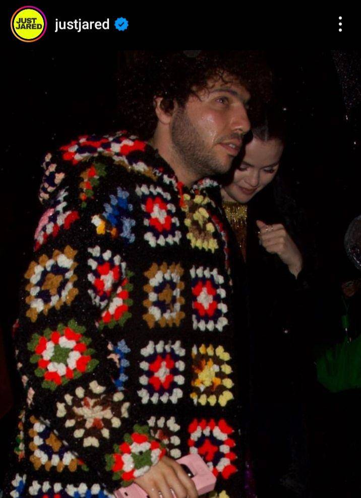potret Benny Blanco dan Selena Gomez di After Party Grammy 2024 (instagram.com/justjared)